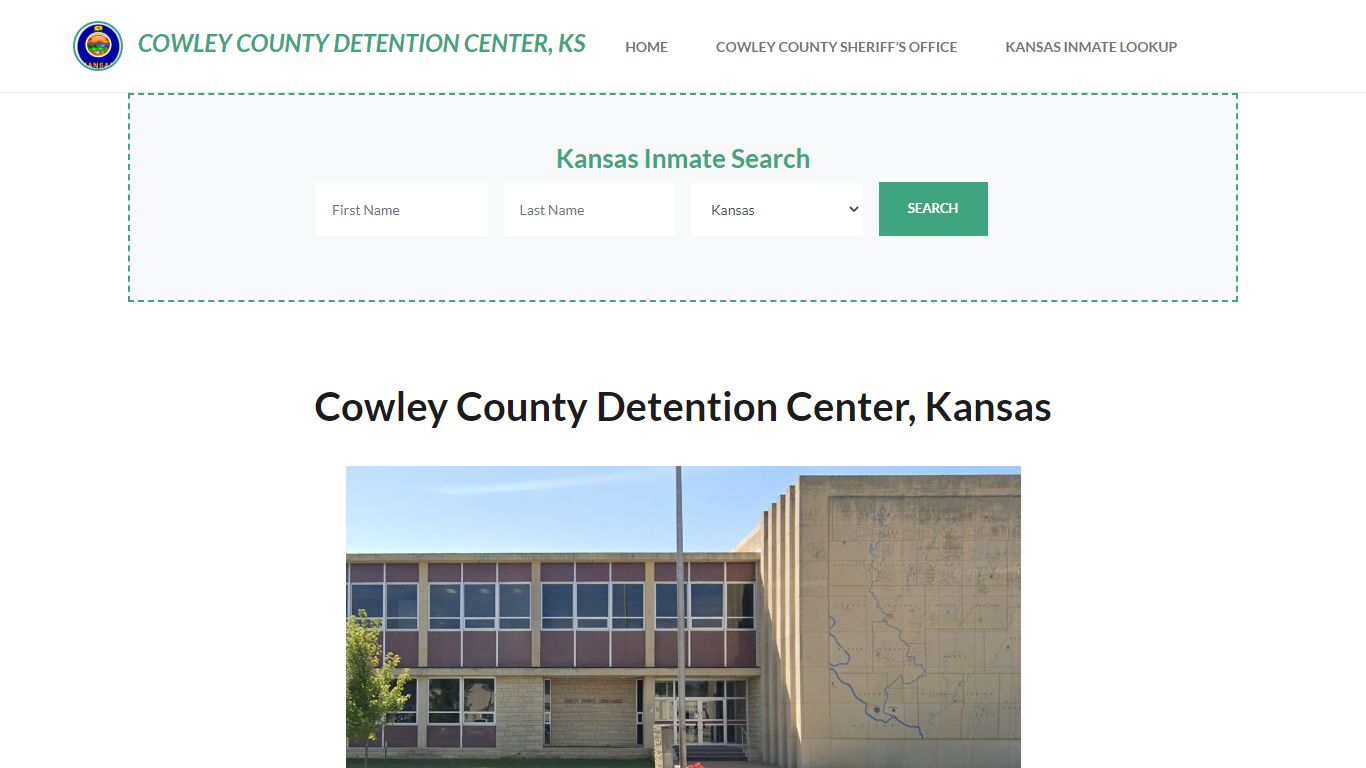 Cowley County Detention Center, KS Inmate Roster, Offender Search