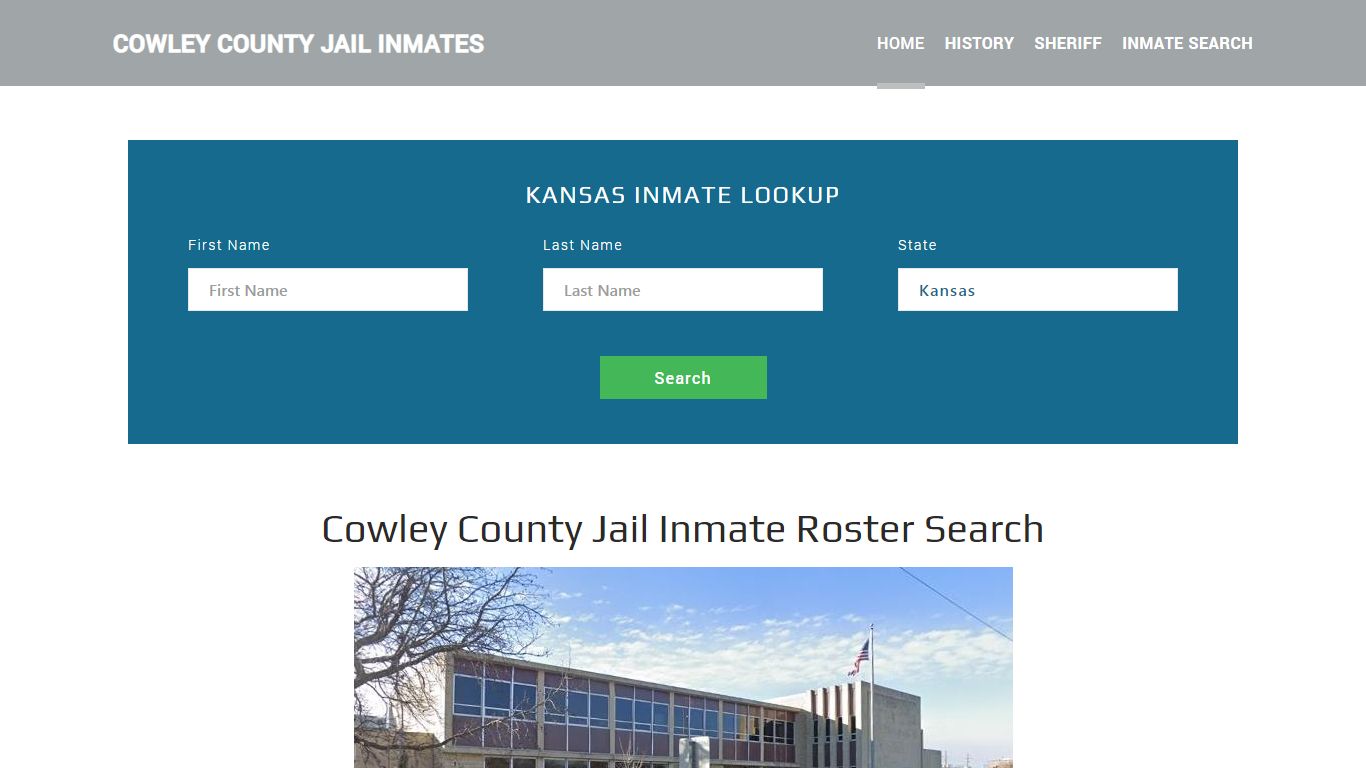 Cowley County Jail Inmate Roster Lookup, Winfield, KS